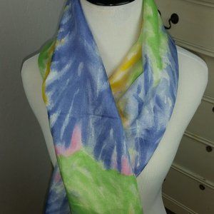 Bright neck scarf or head wrap